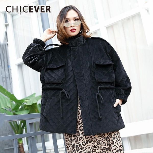 women's down & parkas chicever leopard jackets for winter park stand collar zipper drawstring hit colors coat female jacket fas, Black
women's down & parkas chicever leopard jackets for winter park stand collar zipper drawstring hit colors coat female jacket fas, Black