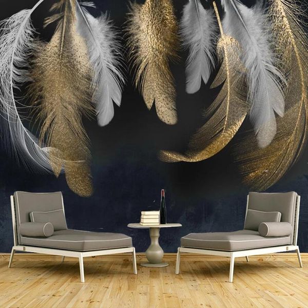 wallpapers drop custom po wallpaper 3d golden feather wall painting nordic style creative art papers waterproof stickers
wallpapers drop custom po wallpaper 3d golden feather wall painting nordic style creative art papers waterproof stickers