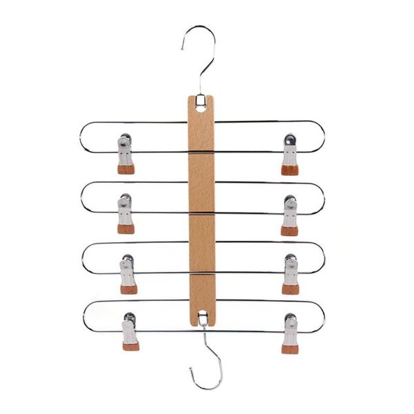 hangers & racks 1pc multilayer culottes rack pants skirt hanger with clips clothing closet
hangers & racks 1pc multilayer culottes rack pants skirt hanger with clips clothing closet