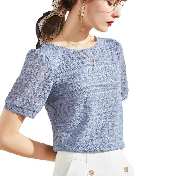 women's t-shirt floral puff sleeve short lace t shirt women hollow out 2021 summer slim england style clothes woman tee femme, White
women's t-shirt floral puff sleeve short lace t shirt women hollow out 2021 summer slim england style clothes woman tee femme, White