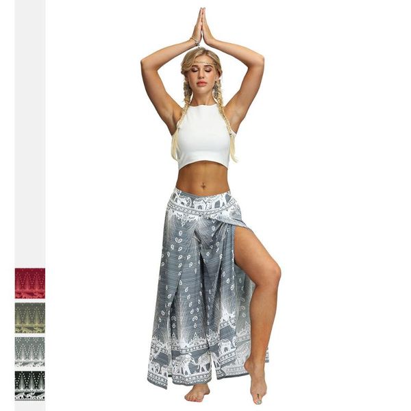 yoga outfit women's digital printing fashion split straight high waist wide leg pants
yoga outfit women's digital printing fashion split straight high waist wide leg pants