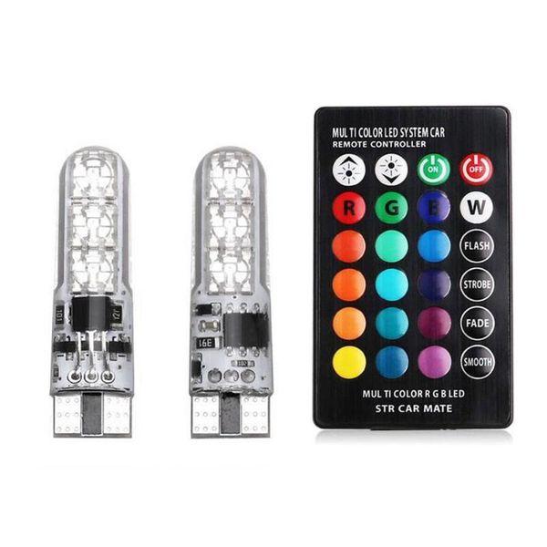 led car lights rgbw remote control t10 car light w5w controller light bulbs with remote l 6smd colorful z0q0
led car lights rgbw remote control t10 car light w5w controller light bulbs with remote l 6smd colorful z0q0