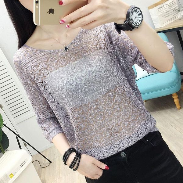 women's sweaters korean v-neck hollow knitted shirt for summer 2021, White;black
women's sweaters korean v-neck hollow knitted shirt for summer 2021, White;black