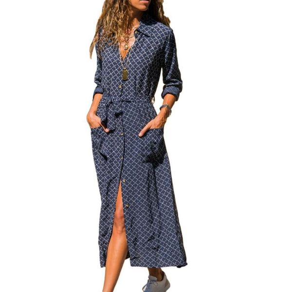 casual dresses women long sleeve stripes print pockets waist belt buttons down maxi shirt dress, Black;gray
casual dresses women long sleeve stripes print pockets waist belt buttons down maxi shirt dress, Black;gray