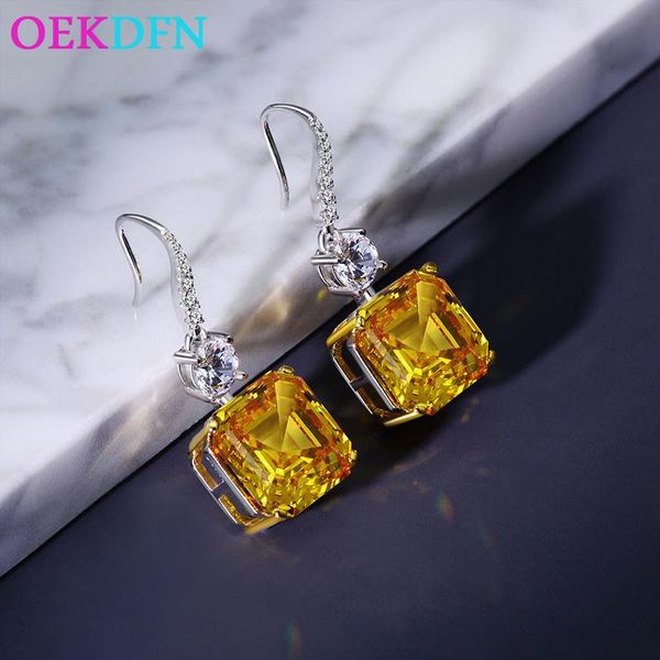 dangle & chandelier oekdfn vintage 925 sterling silver drop earrings for women cut 14*14mm citrine gemstone birthstone fine jewelry christma
dangle & chandelier oekdfn vintage 925 sterling silver drop earrings for women cut 14*14mm citrine gemstone birthstone fine jewelry christma