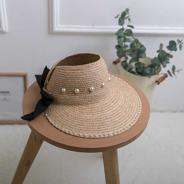 wide brim hats simple leisure elegant pearl bow summer charming hat foldable sunscreen along straw shade, Blue;gray
wide brim hats simple leisure elegant pearl bow summer charming hat foldable sunscreen along straw shade, Blue;gray