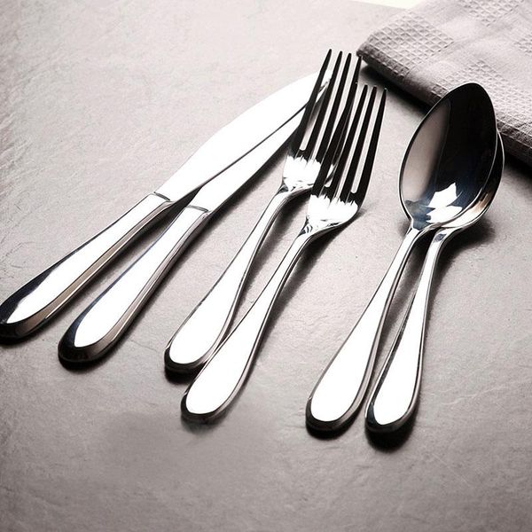 304 stainless steel classic western style 3 pieces kit fork knife spoon steak knives 3pcs or 1 piece cutlery
304 stainless steel classic western style 3 pieces kit fork knife spoon steak knives 3pcs or 1 piece cutlery