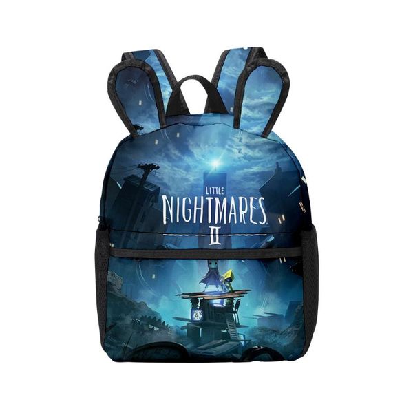 backpack little nightmares print fashion girl oxford ears zipper children girls school bag kids backpacks
backpack little nightmares print fashion girl oxford ears zipper children girls school bag kids backpacks