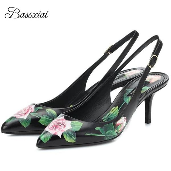 dress shoes print rose flower real leather woman 10cm thin high heels point toe crystal rhinestone buckle spring women pumps, Black
dress shoes print rose flower real leather woman 10cm thin high heels point toe crystal rhinestone buckle spring women pumps, Black