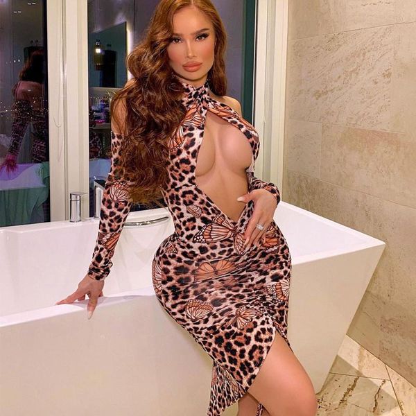 casual dresses women clubwear bodycon dress solid/leopard printed long sleeve halter backless mini vestidos with drawstring irregular h, Black;gray
casual dresses women clubwear bodycon dress solid/leopard printed long sleeve halter backless mini vestidos with drawstring irregular h, Black;gray
