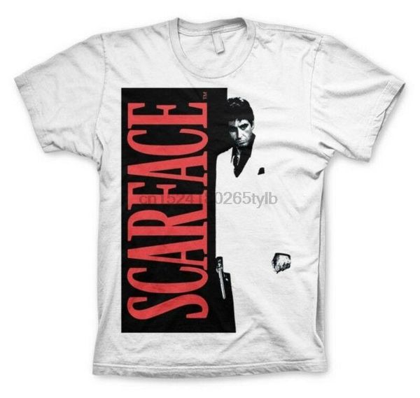 men's t-shirts t-shirt scarface poster tony montana al pacino white logo maglia uomo ufficiale, White;black
men's t-shirts t-shirt scarface poster tony montana al pacino white logo maglia uomo ufficiale, White;black