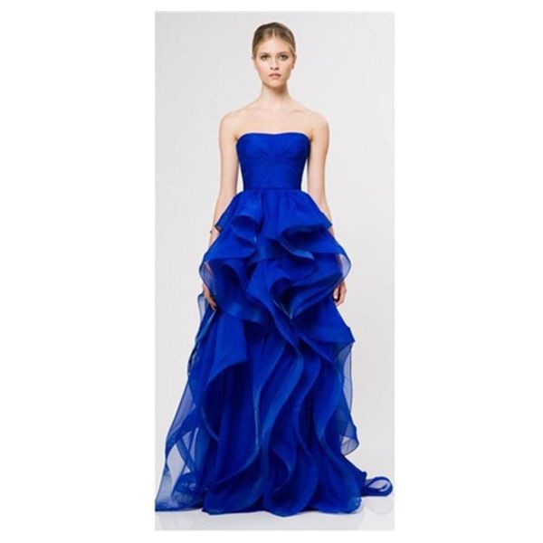 party dresses attractive strapless ball gown royal blue organza prom upscale puffy ruffle evening, White;black
party dresses attractive strapless ball gown royal blue organza prom upscale puffy ruffle evening, White;black