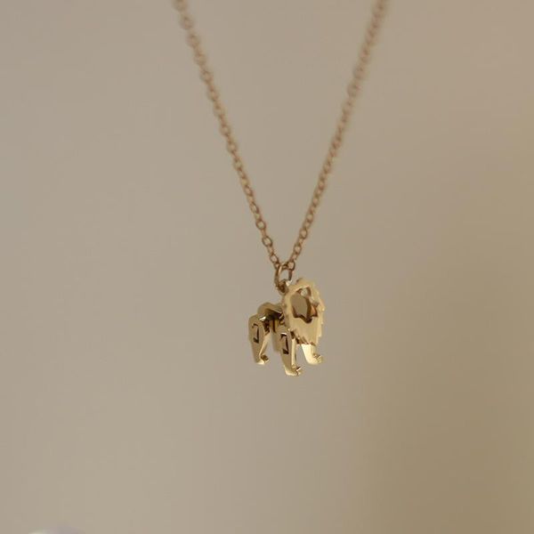 chains fashion unique retro golden three-dimensional lion titanium steel necklace ladies jewelry stainless, Silver
chains fashion unique retro golden three-dimensional lion titanium steel necklace ladies jewelry stainless, Silver