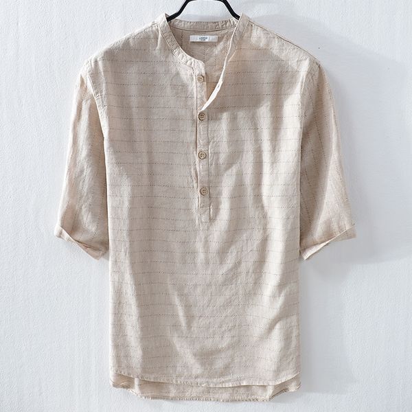 2021 new vero dos do algodo e linho camisa curta-mangas compridas camisas casuais marca respirvel solto shirt para homens tarja 40bh, White
2021 new vero dos do algodo e linho camisa curta-mangas compridas camisas casuais marca respirvel solto shirt para homens tarja 40bh, White