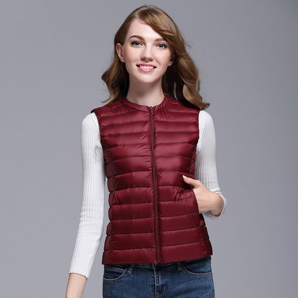 2021 new spring autumn jacket slim coat ultra light down jackets women vest pp076 utid, Black
2021 new spring autumn jacket slim coat ultra light down jackets women vest pp076 utid, Black