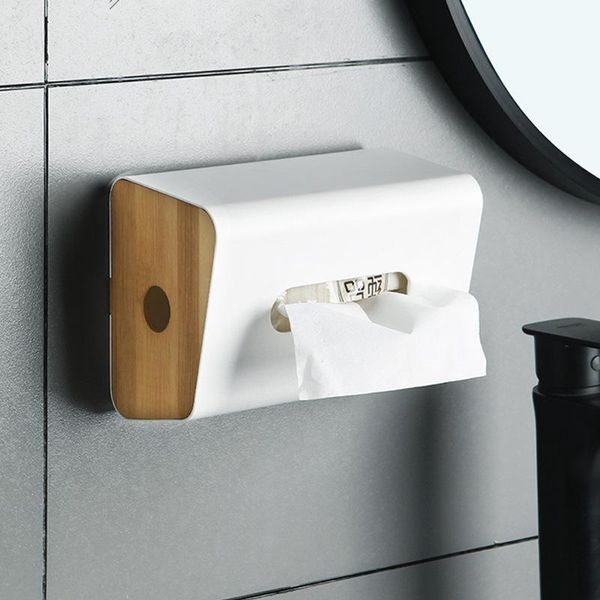 tissue boxes & napkins multi function paper towel box with wooden cover wall mounted suction storage case without holes for bathroom organiz
tissue boxes & napkins multi function paper towel box with wooden cover wall mounted suction storage case without holes for bathroom organiz