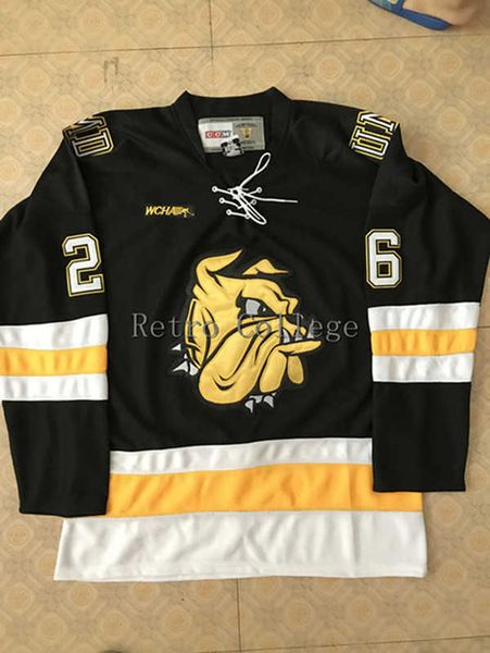 minnesota duluth bulldogs hermantown chad huttel embroider stitching hockey jersey stitched customized any name, Black
minnesota duluth bulldogs hermantown chad huttel embroider stitching hockey jersey stitched customized any name, Black