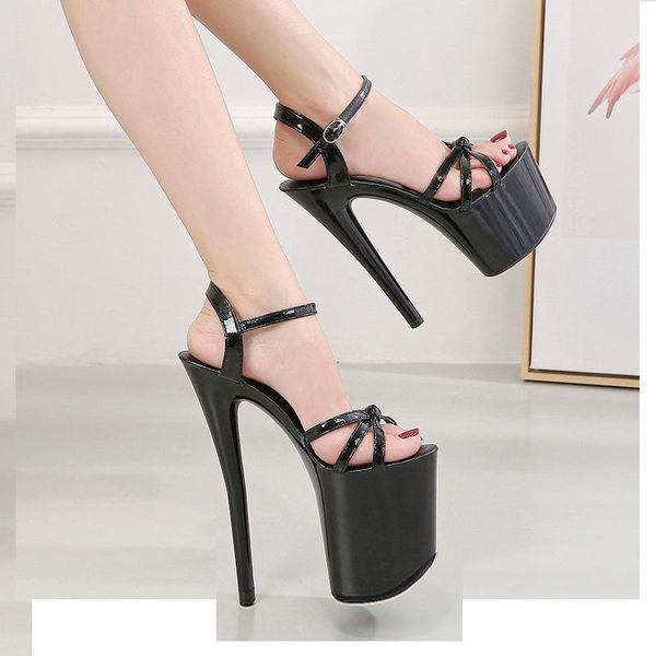 sandals 20cm high-heeled platform shoes women bow patent leather ladies summer 2021nightclubs fun female peep toe, Black
sandals 20cm high-heeled platform shoes women bow patent leather ladies summer 2021nightclubs fun female peep toe, Black