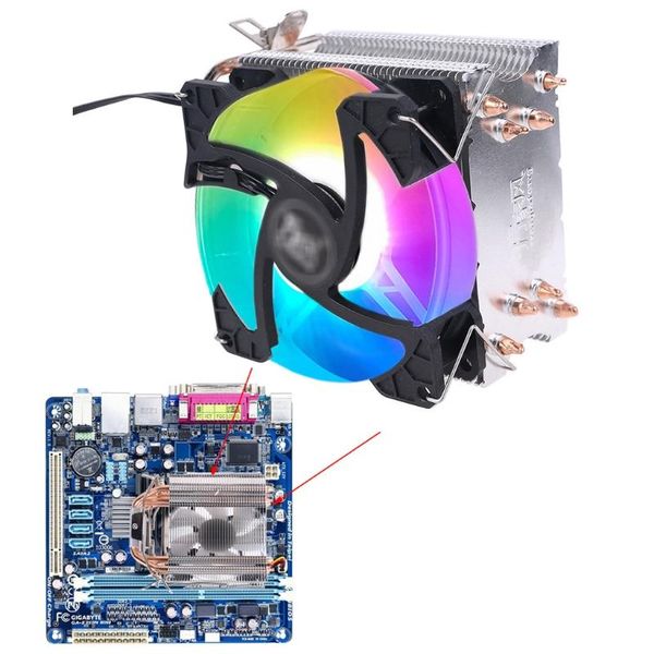 fans & coolings heatsink cpu coler 4 heat pipes cooling fan 90mm radiator for socket -amd -intel w8ed
fans & coolings heatsink cpu coler 4 heat pipes cooling fan 90mm radiator for socket -amd -intel w8ed