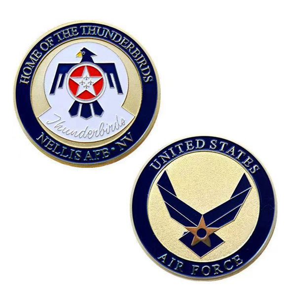 5pcs non magnetic challenge craft air force commemorative coin honor medal coins collectibles home of the thunderbirds honor badge
5pcs non magnetic challenge craft air force commemorative coin honor medal coins collectibles home of the thunderbirds honor badge