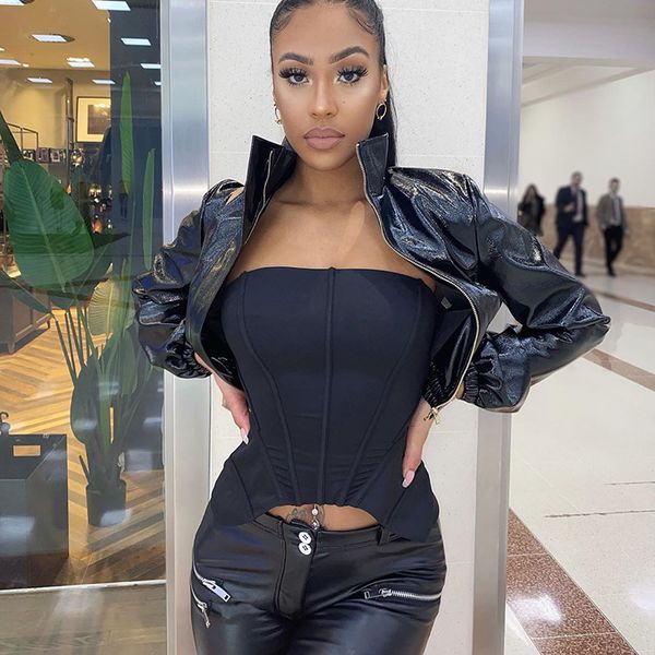 sleeveless off shoulder black bustier corset crop for women fashion tanks zipper cropped feminino, White
sleeveless off shoulder black bustier corset crop for women fashion tanks zipper cropped feminino, White