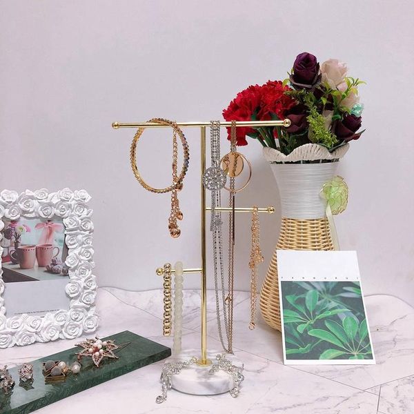 marble jewelry rack creative electroplated iron storage bedroom dressing room decoration rack finishing
marble jewelry rack creative electroplated iron storage bedroom dressing room decoration rack finishing