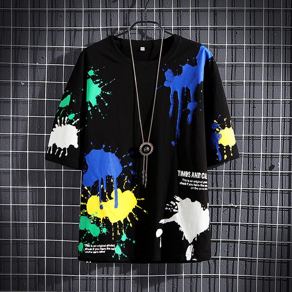 2021 new men's t-shirts funny printed short sleeve t-shirt summer hip hop casual cotton tees streetwear clothing mcxg, White;black
2021 new men's t-shirts funny printed short sleeve t-shirt summer hip hop casual cotton tees streetwear clothing mcxg, White;black