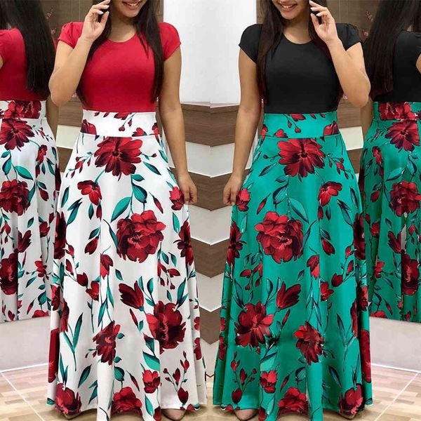 women's clothing dresses dress summer 2021 women's fashion print color matching skirt dress long, Black;gray
women's clothing dresses dress summer 2021 women's fashion print color matching skirt dress long, Black;gray