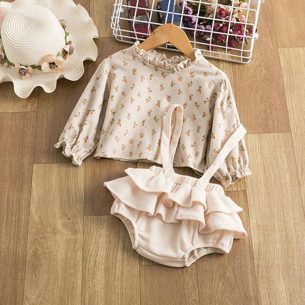 clothing sets 2021 lovely baby girls 2pcs fall outfits long sleeve floral print + suspender shorts set cute 0-3 years, White
clothing sets 2021 lovely baby girls 2pcs fall outfits long sleeve floral print + suspender shorts set cute 0-3 years, White