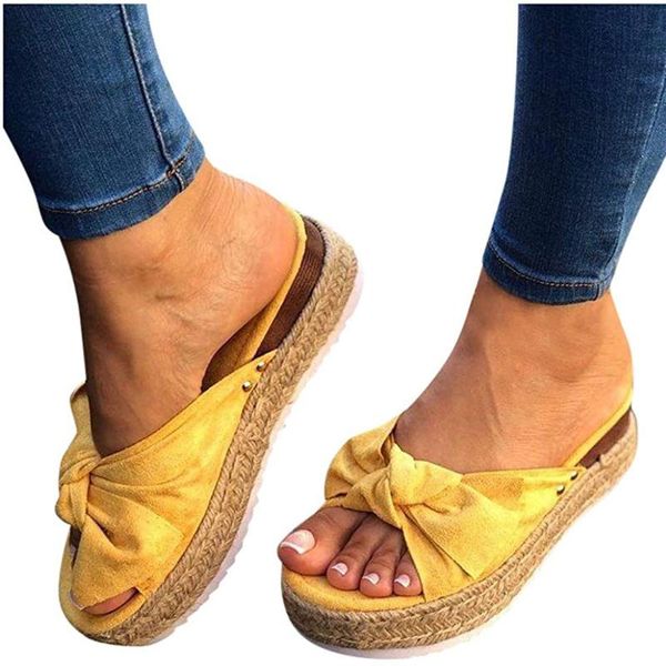 slippers women's platform fashion bow comfortable open-toe casual beach indoor outdoor flip-flops shoes female, Black
slippers women's platform fashion bow comfortable open-toe casual beach indoor outdoor flip-flops shoes female, Black