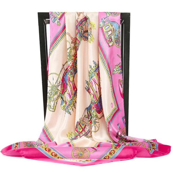 scarves sunscreen beach towel carriage kerchief fashion high-grade shawl female 90x90cm satin silk scarf summer print bandana, Blue;gray
scarves sunscreen beach towel carriage kerchief fashion high-grade shawl female 90x90cm satin silk scarf summer print bandana, Blue;gray