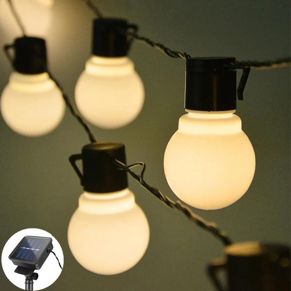 solar lamps 2.5m 5m outdoor lights garland with 10/20 led globe bulbs fairy terrace courtyard garden light string 
solar lamps 2.5m 5m outdoor lights garland with 10/20 led globe bulbs fairy terrace courtyard garden light string