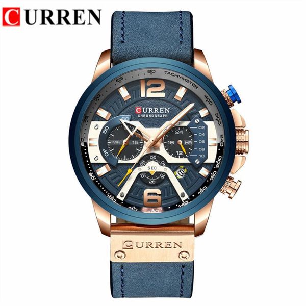wristwatches curren men's watch quartz wristwatch sports chronograph clock male stainless steel band fashion business, Slivery;brown
wristwatches curren men's watch quartz wristwatch sports chronograph clock male stainless steel band fashion business, Slivery;brown