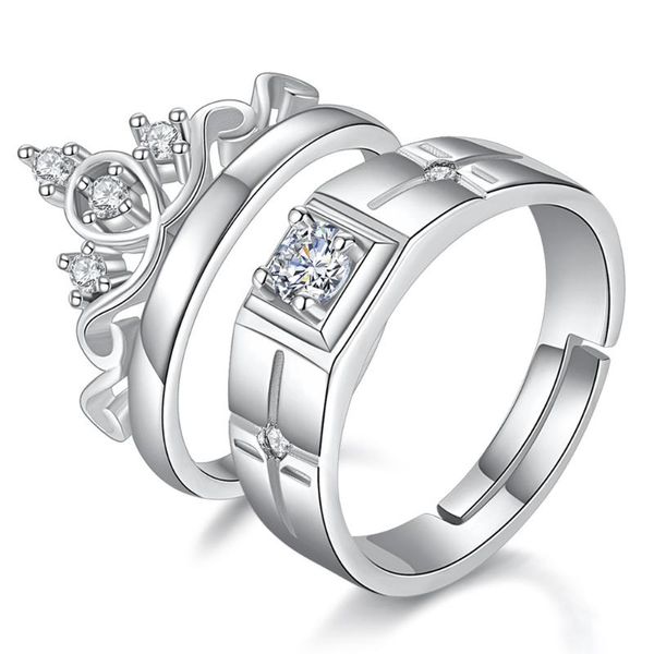 wedding rings trendy crown shiny cz zircon 925 sterling silver lovers`couple jewelry for women man finger ring wholesale no fade, Slivery;golden
wedding rings trendy crown shiny cz zircon 925 sterling silver lovers`couple jewelry for women man finger ring wholesale no fade, Slivery;golden
