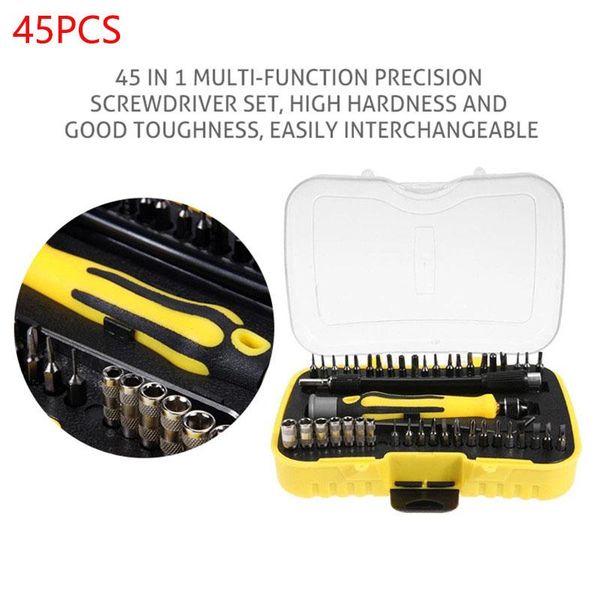 hand tools 45 in one multi screwdriver set precision magnetic mobile phone computer pc electronic equipment disassembly repair
hand tools 45 in one multi screwdriver set precision magnetic mobile phone computer pc electronic equipment disassembly repair