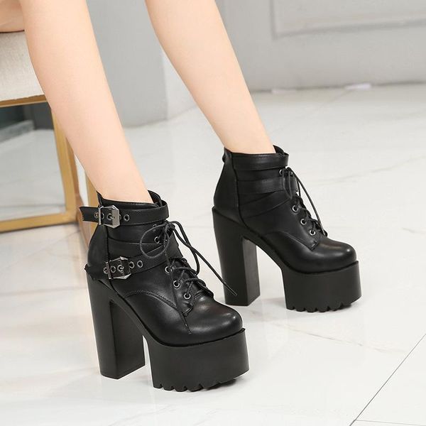 boots style fashion show light and thick soled of high-heeled women's in the fall, Black
boots style fashion show light and thick soled of high-heeled women's in the fall, Black