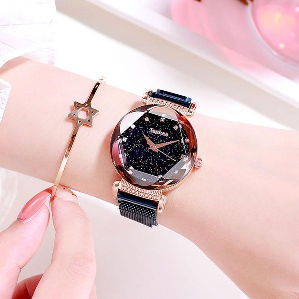 wristwatches luxury watches fashion starry sky watch for momen magnetic bracelet trend wristwatch ladies lady clock xfcs relogio feminino, Slivery;brown
wristwatches luxury watches fashion starry sky watch for momen magnetic bracelet trend wristwatch ladies lady clock xfcs relogio feminino, Slivery;brown