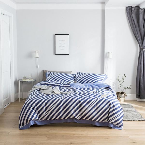 bedding sets set tencel silk comforter bed various size pillowcases duvet cover sheet blue&white stripes cate
bedding sets set tencel silk comforter bed various size pillowcases duvet cover sheet blue&white stripes cate
