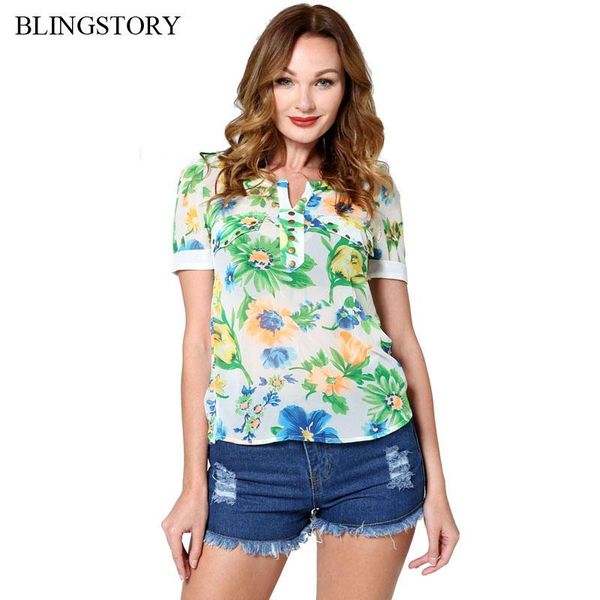 blingstory elegant summer floral print chiffon blouse bohemian blouses for women aesthetic roupas feminina blusas, White
blingstory elegant summer floral print chiffon blouse bohemian blouses for women aesthetic roupas feminina blusas, White