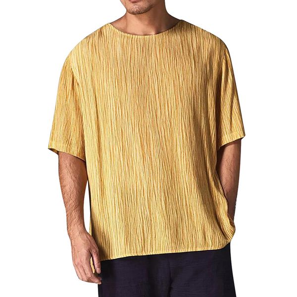 2021 month summer casual shirts loose o-neck short lazer comfort row irregular tee masculine beach yoga welk, White;black
2021 month summer casual shirts loose o-neck short lazer comfort row irregular tee masculine beach yoga welk, White;black