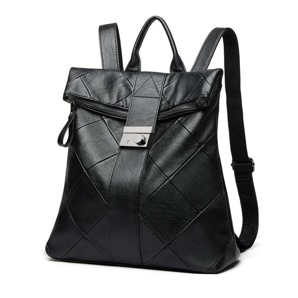 backpack fashion women's soft leather large-capacity travel bag all-match student small
backpack fashion women's soft leather large-capacity travel bag all-match student small