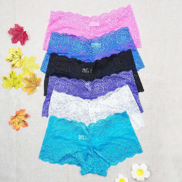 6pcs/lots underwear women lace women's briefs seamless hollow out transparent panties shorts soft drop s-xl 211021, Black;pink
6pcs/lots underwear women lace women's briefs seamless hollow out transparent panties shorts soft drop s-xl 211021, Black;pink