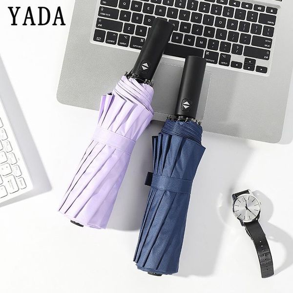 umbrellas yada 12 bone solid color fully-automatic umbrella windproof folding rainy for women men anti-uv auto yd208
umbrellas yada 12 bone solid color fully-automatic umbrella windproof folding rainy for women men anti-uv auto yd208