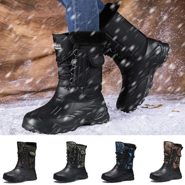 designer shoes men winter boots warm waterproof sneakers 2021 outdoor activities fishing snow work boots male footwear men shoes, Black
designer shoes men winter boots warm waterproof sneakers 2021 outdoor activities fishing snow work boots male footwear men shoes, Black