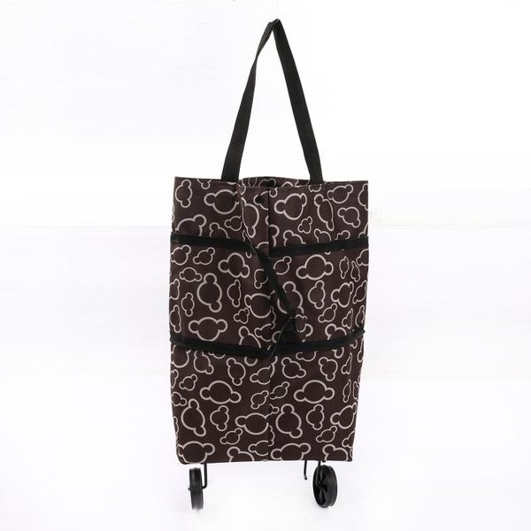 storage bags folding shopping bag bright colors printed pattern portable trolley with collapsible wheels
storage bags folding shopping bag bright colors printed pattern portable trolley with collapsible wheels