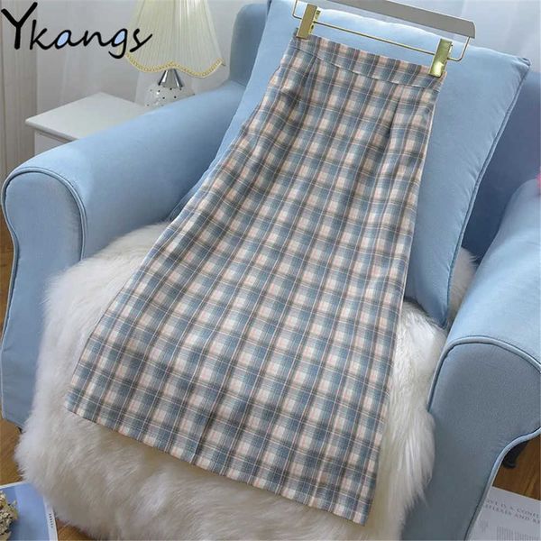 plaid elastic high waist a-line skirts women streetwear split fork long skirts chic vintage y2k style ladies bottoms summer 210619, Black
plaid elastic high waist a-line skirts women streetwear split fork long skirts chic vintage y2k style ladies bottoms summer 210619, Black