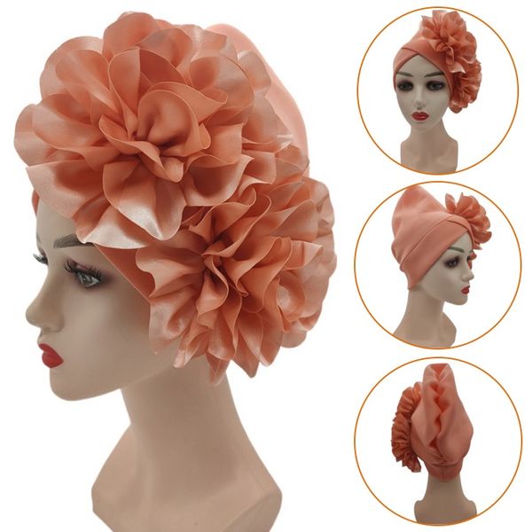 new fashion women big flower turban hair accesories turban african hat solid color space cotton turban beanies cap headwrap, Blue;gray
new fashion women big flower turban hair accesories turban african hat solid color space cotton turban beanies cap headwrap, Blue;gray