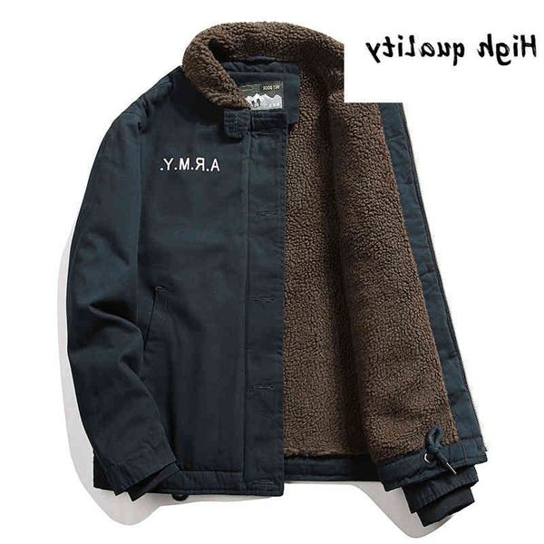 short men's winter thickened wool collar plush work pilot jacket clothes lamb cashmere cotton coat, Black;brown
short men's winter thickened wool collar plush work pilot jacket clothes lamb cashmere cotton coat, Black;brown
