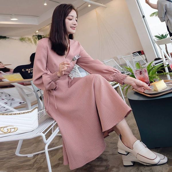 2021 spring autumn solid women with garnish on v dressed in lantern elegant female rents till late gray ruched dress long h87 06uf, Black;gray
2021 spring autumn solid women with garnish on v dressed in lantern elegant female rents till late gray ruched dress long h87 06uf, Black;gray