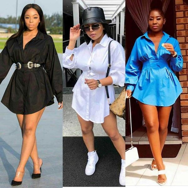 long sleeve blouses v neck chemise longue femme summer casual fashion streetwear solid color outdoor wear office lady, White
long sleeve blouses v neck chemise longue femme summer casual fashion streetwear solid color outdoor wear office lady, White